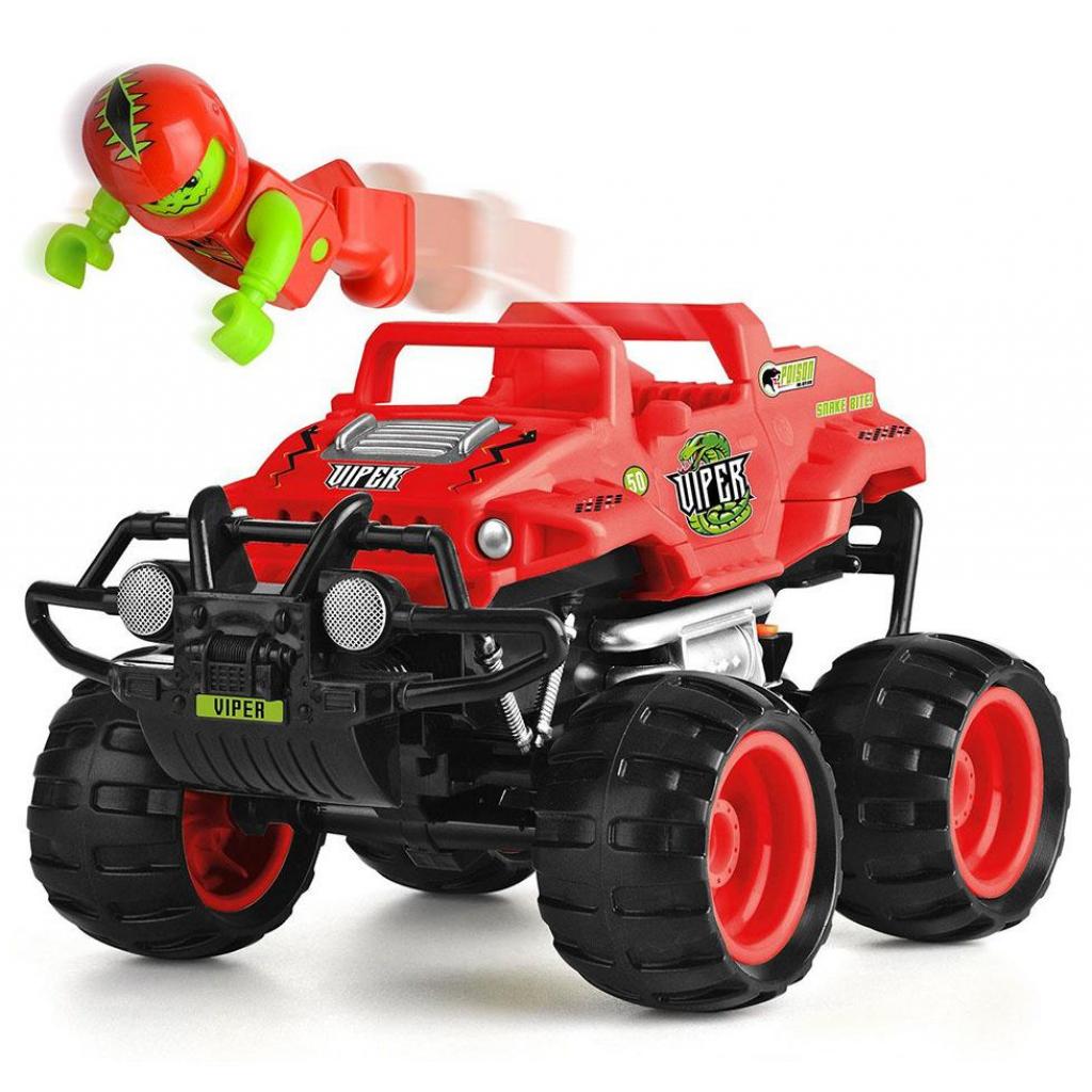 Радіокерована іграшка Monster Smash-Ups CRASH CAR - ЗМІЙ червоний, акум. 4.8V (TY5873B-1) - зображення 5