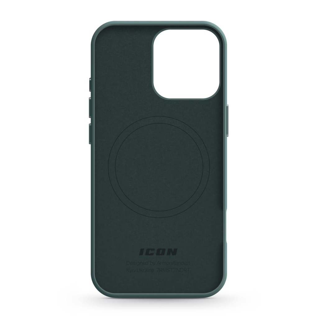 Чохол до мобільного телефона Armorstandart ICON2 MagSafe Apple iPhone 16 Pro Lake Green (ARM81318) - зображення 2