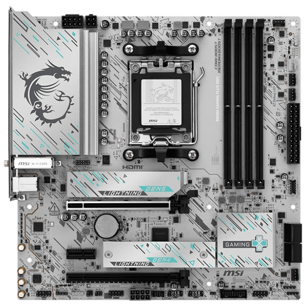 Материнська плата MSI B850M GAMING PLUS WIFI - зображення 1