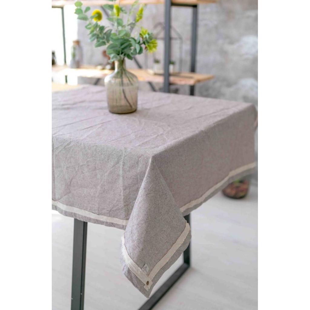 Скатертина Прованс HYGGE Marron 109х109 (4823093415881) - зображення 2