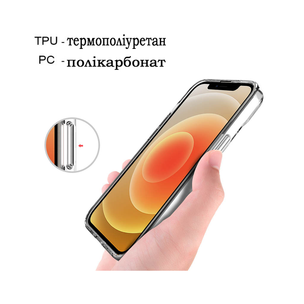 Чохол до мобільного телефона BeCover Space Case Apple iPhone 14 Plus Transparancy (708582) - зображення 4