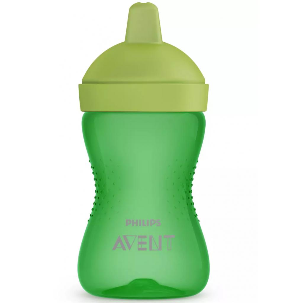 Поїльник-непроливайка Philips AVENT з твердим носиком Зелена 300 мл (SCF804/03) - зображення 1