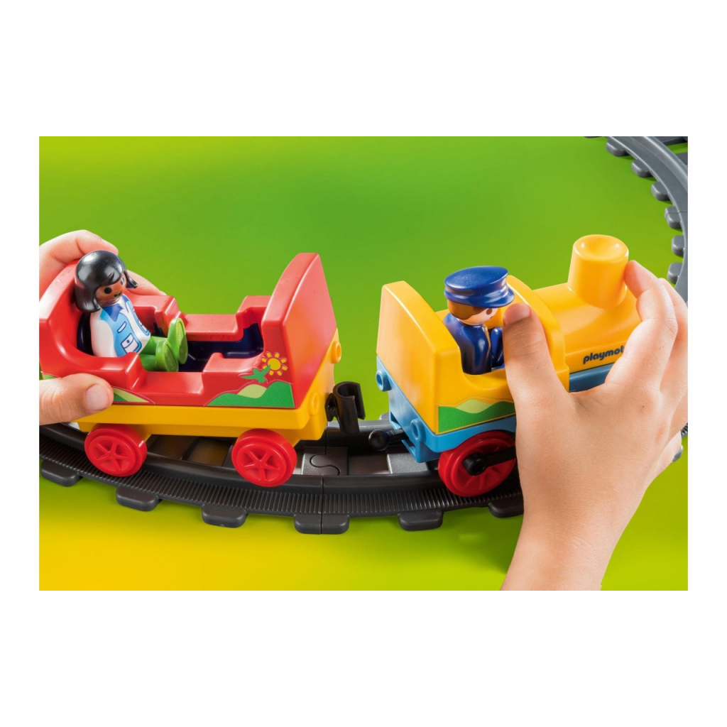 Конструктор Playmobil 1.2.3 Моя перша залізниця (70179) - зображення 7