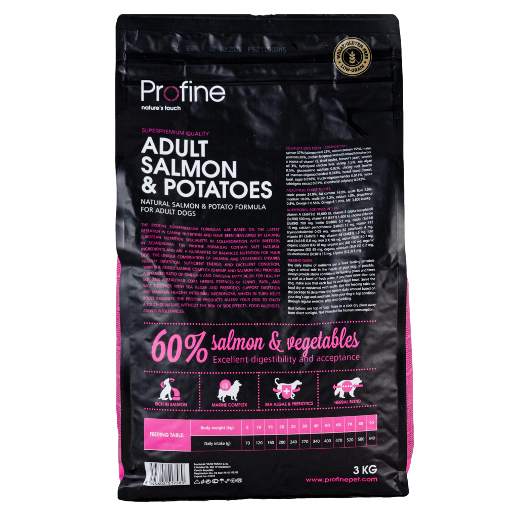 Сухий корм для собак Profine Adult Salmon з лососем і картоплею 3 кг (8595602517589) - зображення 2