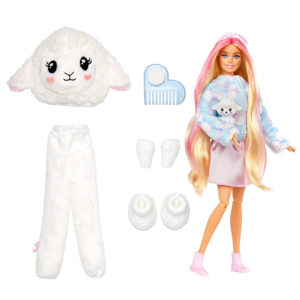 Лялька Barbie Cutie Reveal М'які та пухнасті Ягня (HKR03) - зображення 2