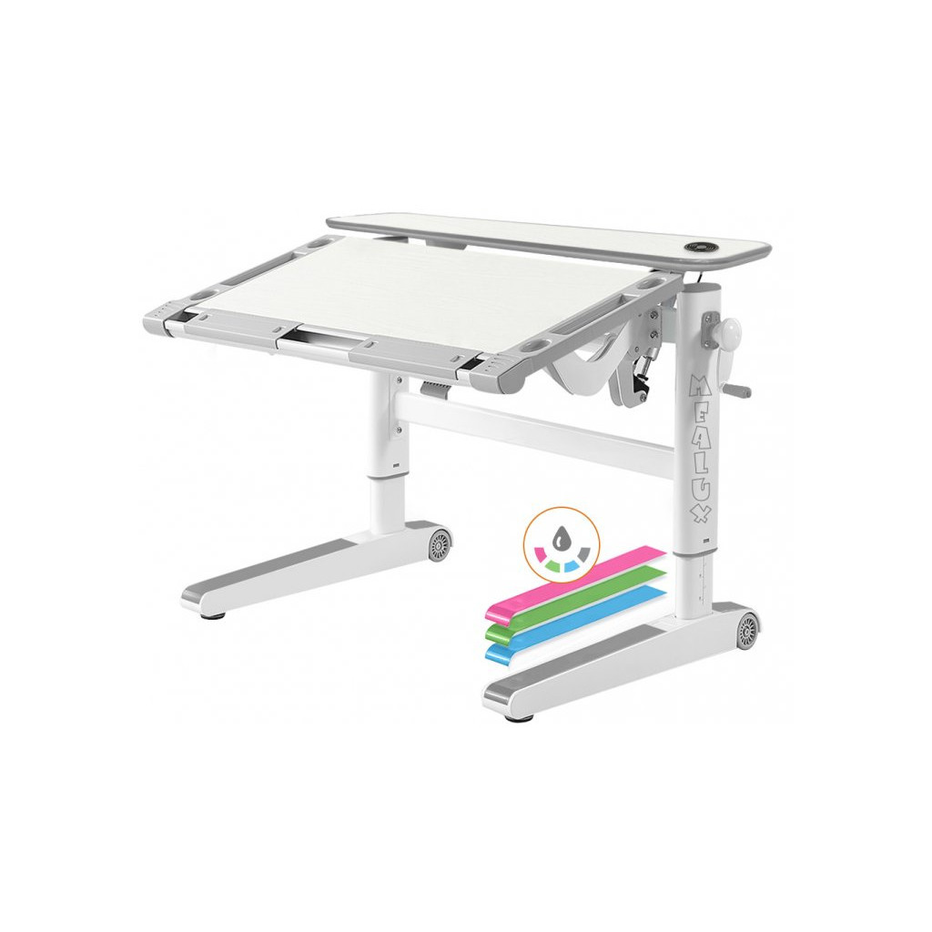 Парта Mealux Ergowood L Multicolor TG Energy (BD-810 TG/MC Energy) - зображення 1