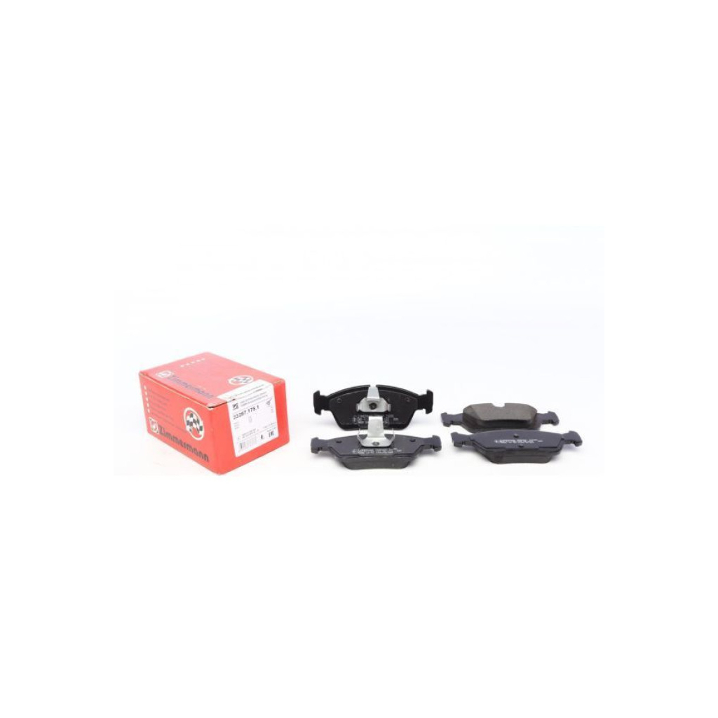 Гальмівні колодки ZIMMERMANN 23287.175.1 - зображення 4