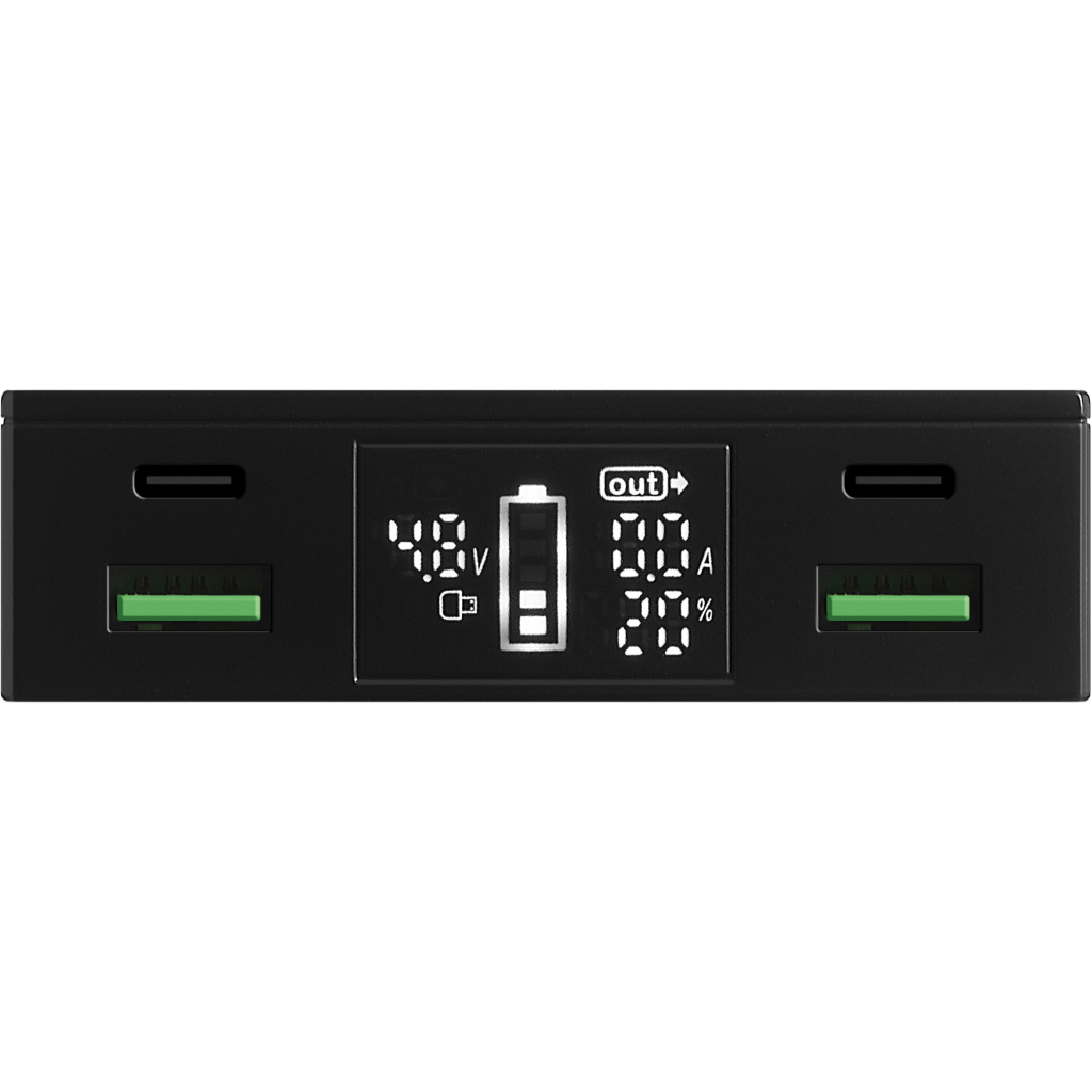 Батарея універсальна Sandberg 30000mAh, PD/100W, QC/3.0, UPS mode, +2*cable 100W (420-87) - зображення 3