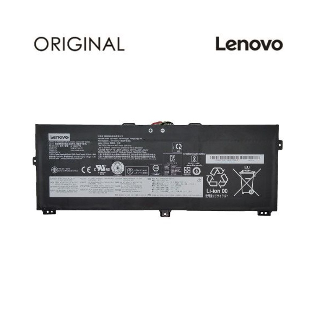 Акумулятор до ноутбука Lenovo ThinkPad X390 Yoga (L18M3P72) 11.55V 4211mAh (NB481392) - зображення 1