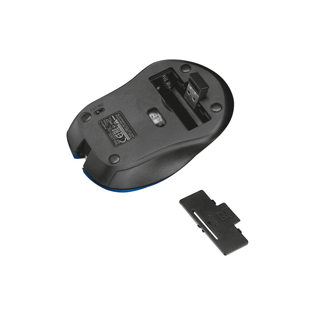 Мишка Trust Mydo Silent wireless mouse blue (21870) - зображення 4