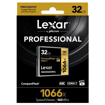Карта пам'яті Lexar 32GB Compact Flash 1066X Professional (LCF32GCRBEU1066) - зображення 2