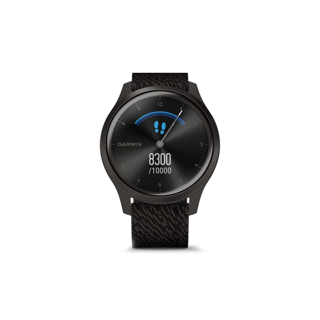 Смарт-годинник Garmin vivomove Style, Graphite, Black Pepper, Nylon (010-02240-23) - зображення 2
