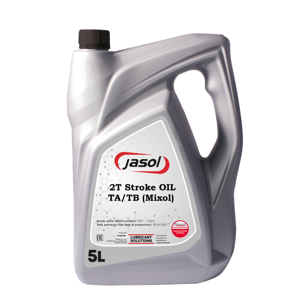 Моторна олива JASOL 2T Stroke OIL TA/TB (Mixol) 5л - зображення 1