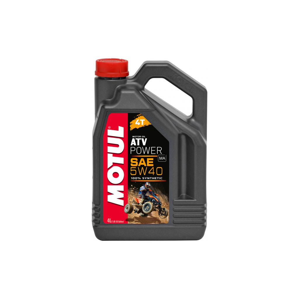 Моторна олива MOTUL ATV Power 4T SAE 5W40 4л (850641) - зображення 1