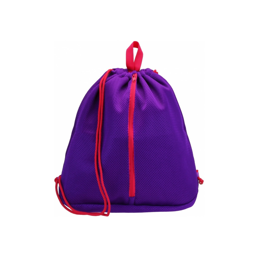 Сумка для взуття Cool For School з кишенею на блискавці, фіолетова (CF86400) - зображення 1