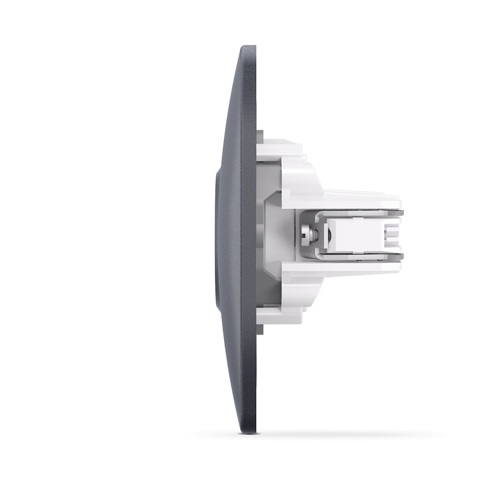 ТВ розетка Videx \BINERA SAT одинарна супутникова чорний (VF-BNSK1SATE-BG) - зображення 3