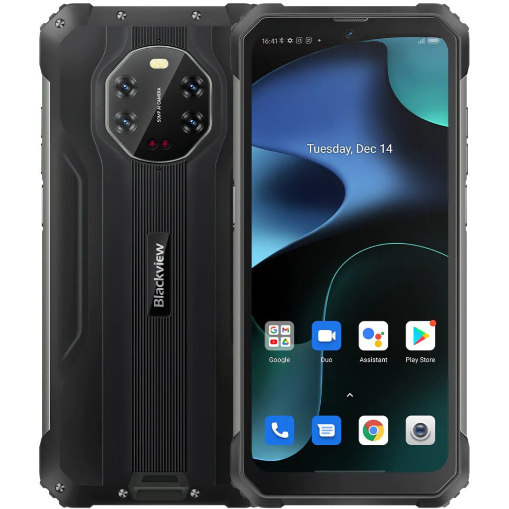 Мобільний телефон Blackview BV8800 8/128GB NFC Black (6931548307938) - зображення 1
