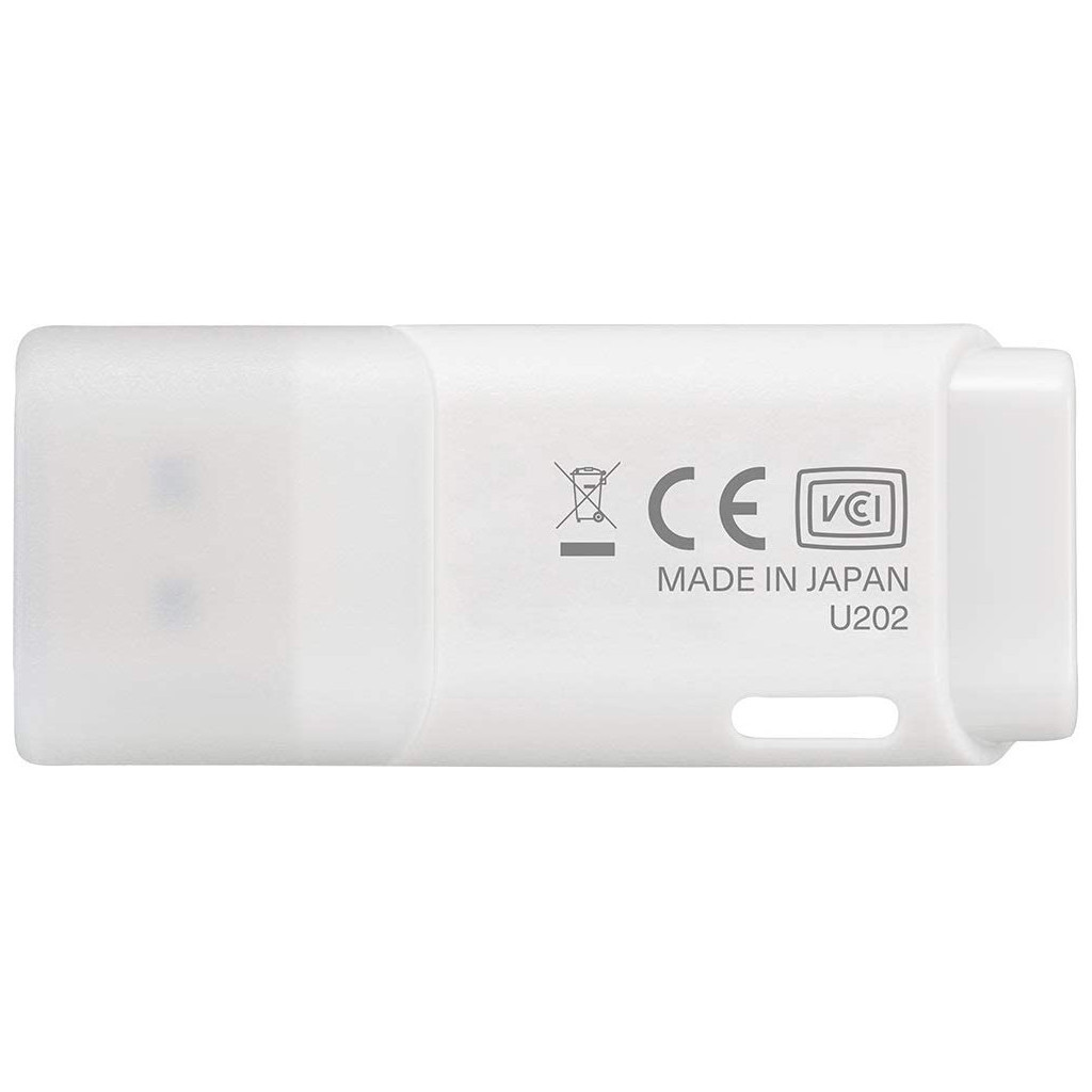 USB флеш накопичувач Kioxia 128GB U202 White USB2.0 (LU202W128GG4) - зображення 2