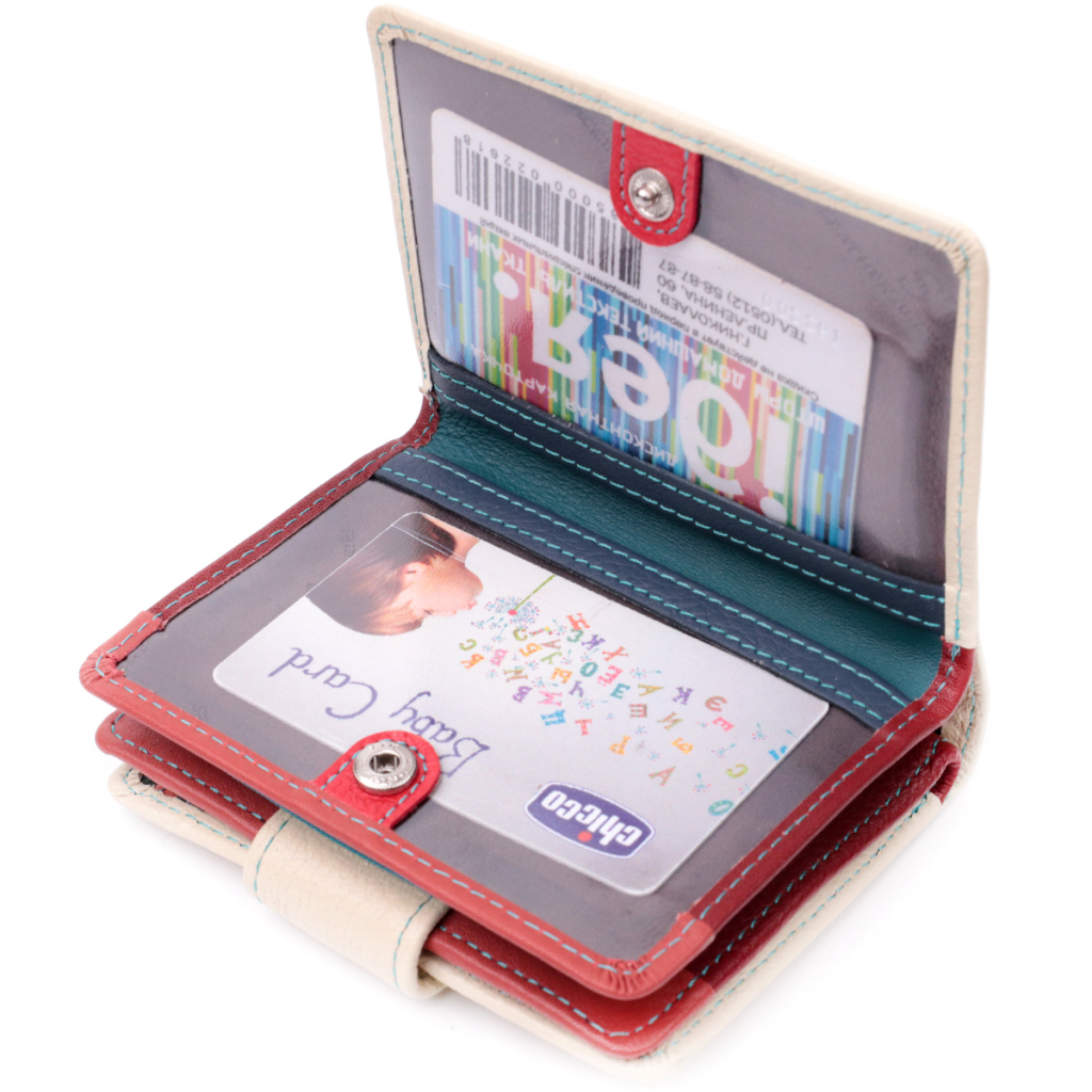 Гаманець ST Leather Из натуральной кожи Белый (19440) - зображення 7