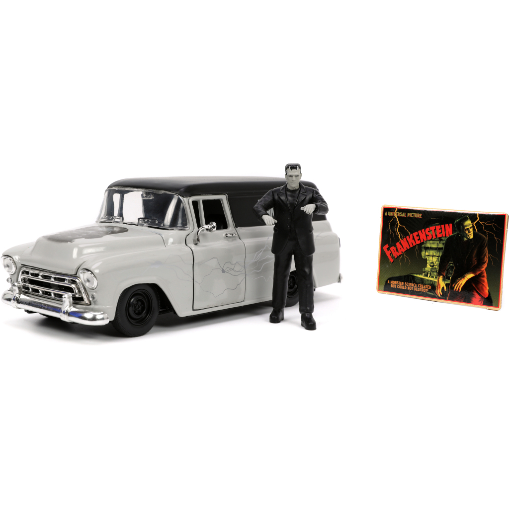 Машина Jada металева Франкенштейн Шевроле Субурбан 1957 з фігуркою 1:24 (253255032) - зображення 2