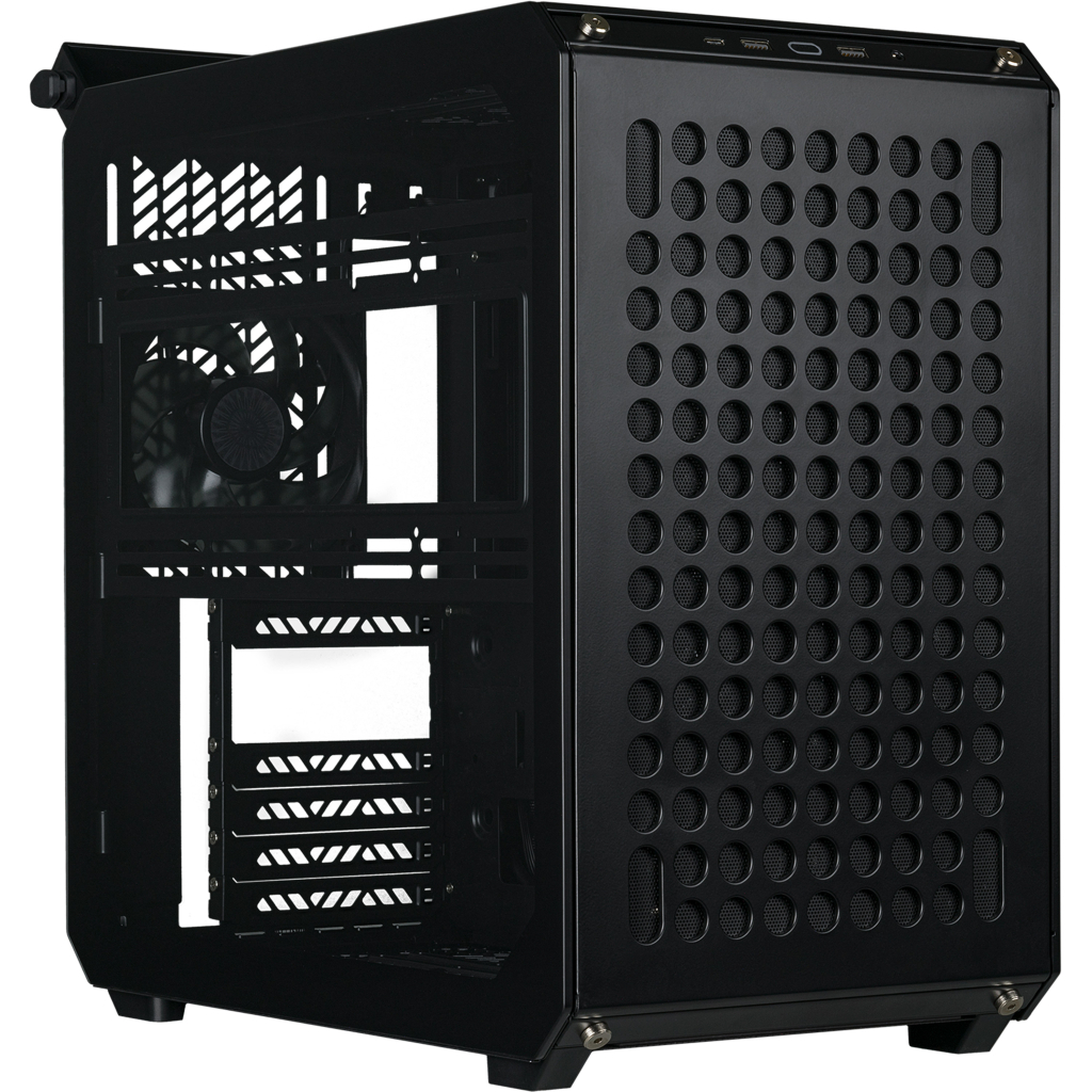 Корпус CoolerMaster QUBE 500 Flatpack Black White Edition (Q500-KGNN-S00) - зображення 1