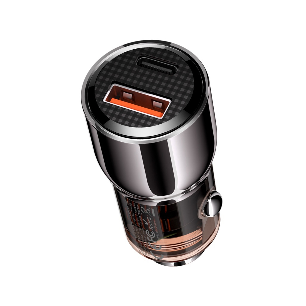 Зарядний пристрій XO CC58 USB-C PD65W + USB-A 30W Gray (CC58_Tarnish) - зображення 9