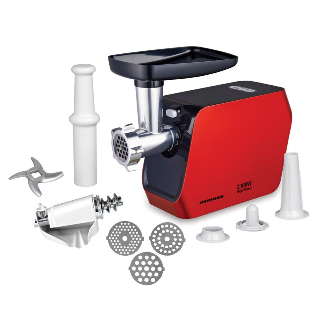 М'ясорубка HEINNER MG-2100RD - зображення 2