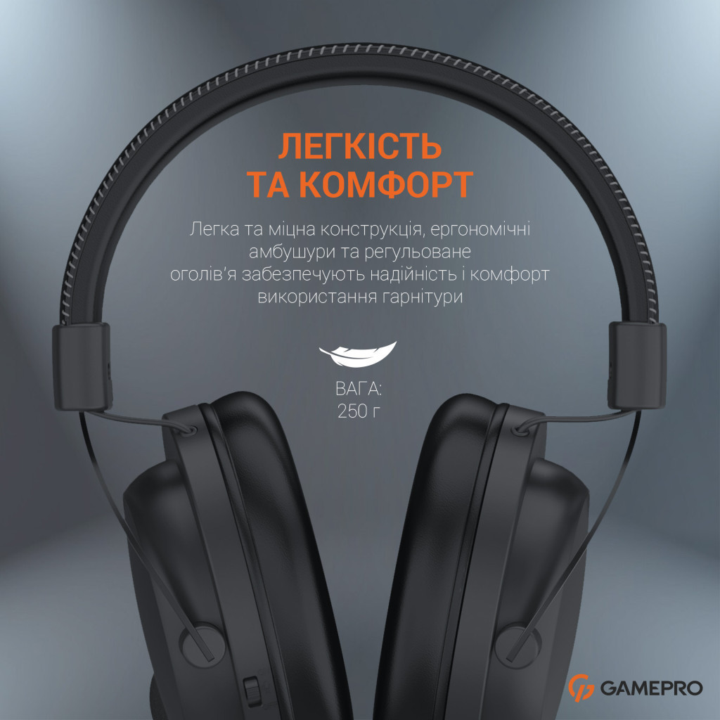 Навушники GamePro HS1050 Black (HS1050) - изображение 8
