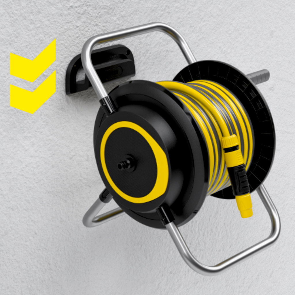 Візок для шлангу Karcher HR 3 40м, 1/2" 30м, 5/8" 25м 3/4" (2.645-371.0) - зображення 4