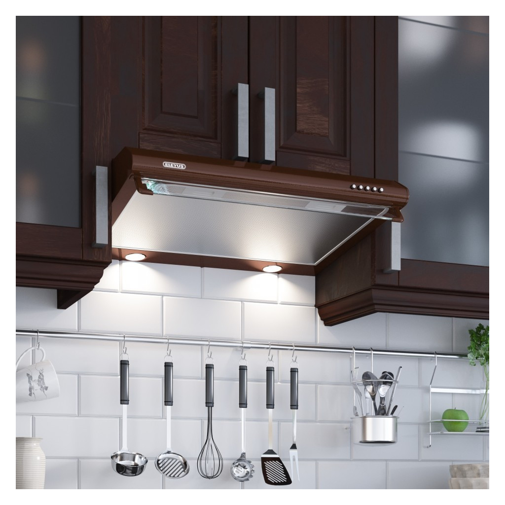 Витяжка кухонна Eleyus BONA ІІ LED SMD 60 BR - зображення 10