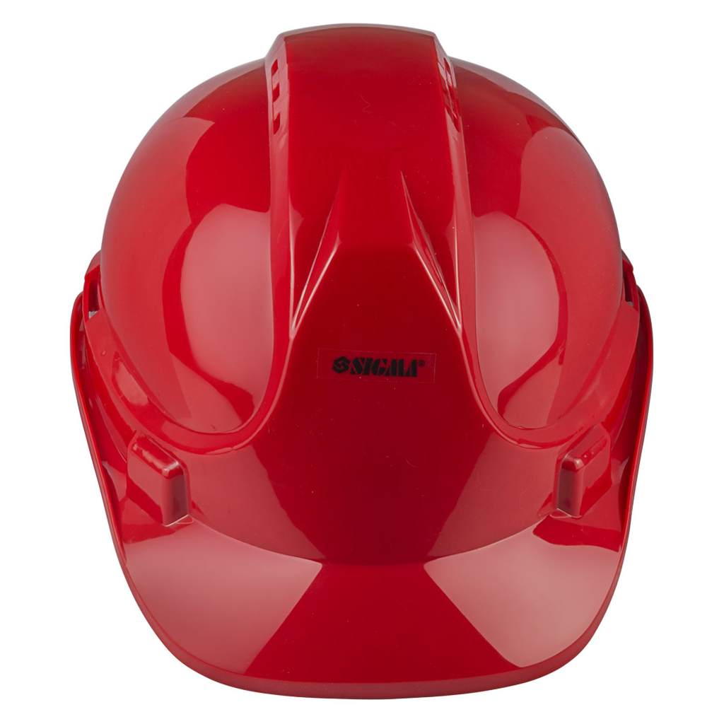 Каска захисна Sigma 8 точок кріплення (червона) (9414511) - зображення 1