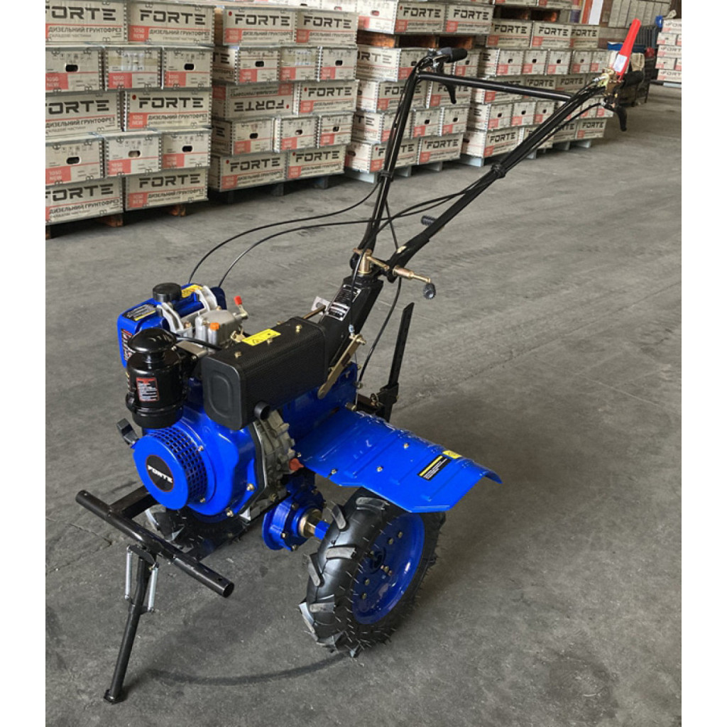 Культиватор Forte дизельний 1050-3, колеса 10", 6,5кс (95119) - изображение 3