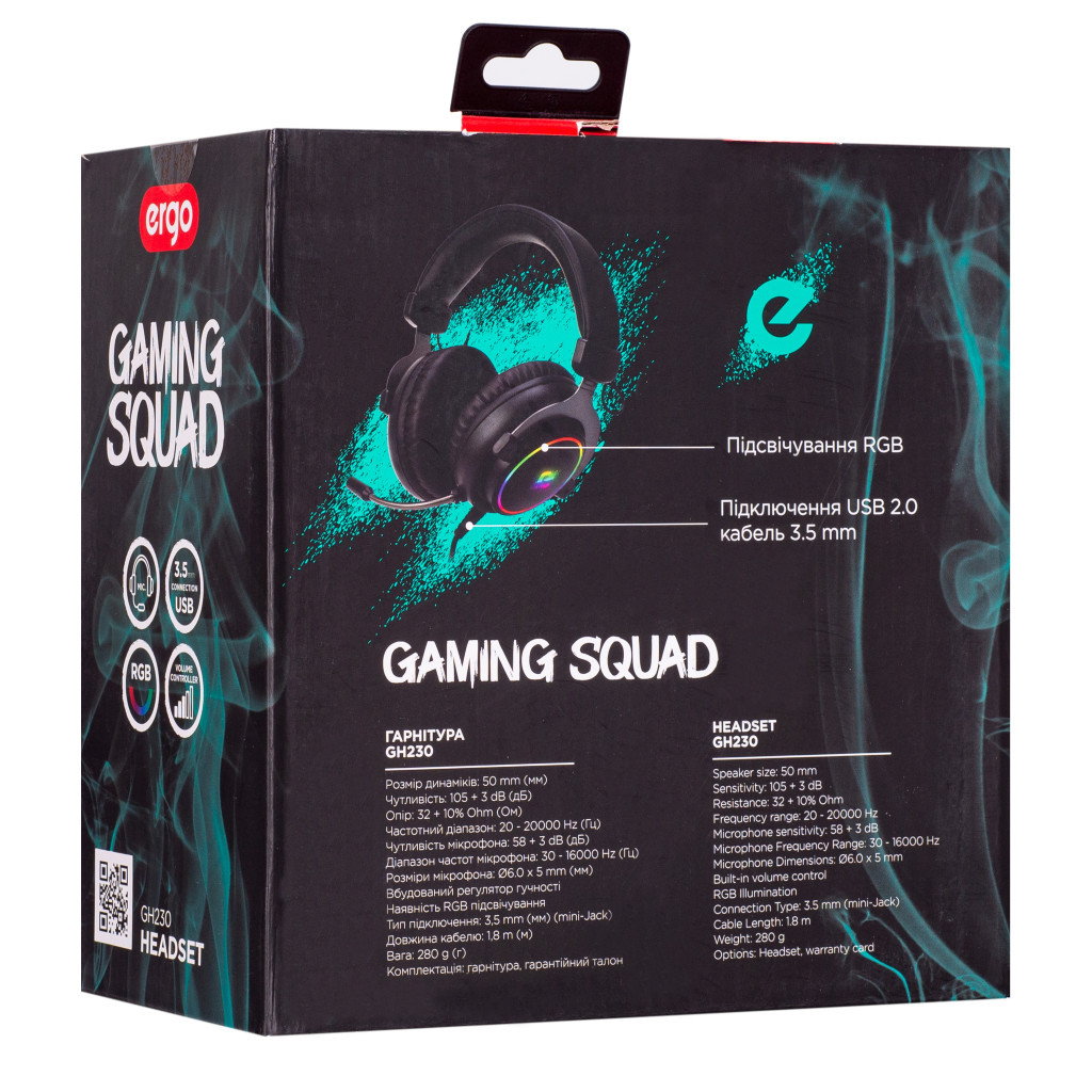 Навушники Ergo GН 230 Black - зображення 10