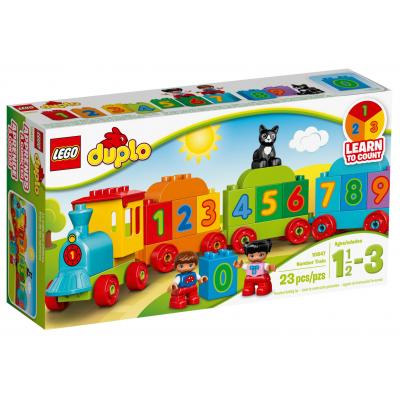 Конструктор LEGO Duplo Поїзд Вважай та грай (10847) - зображення 1