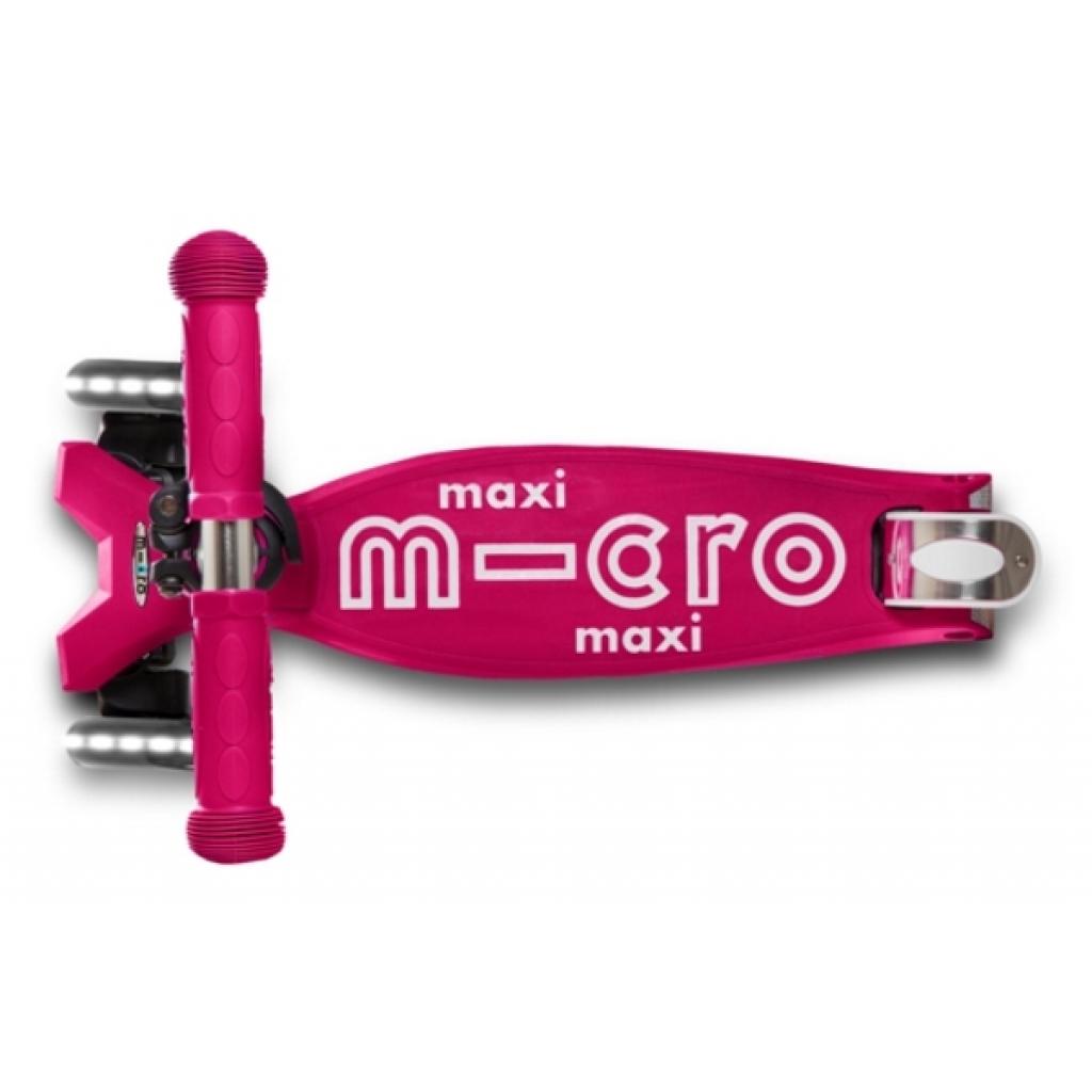 Самокат Micro Maxi Deluxe Pink LED (MMD077) - зображення 2
