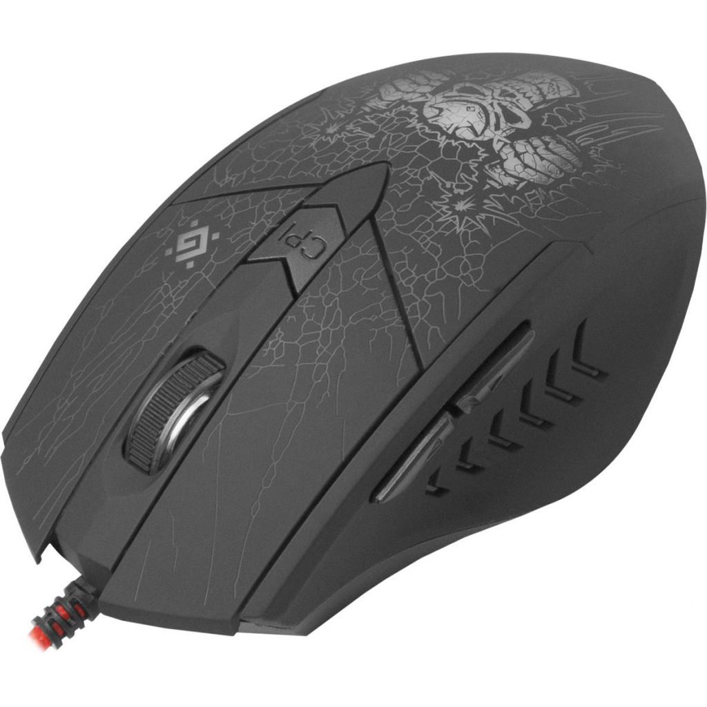 Мишка Defender Doom Fighter GM-260L Black (52260) - зображення 1