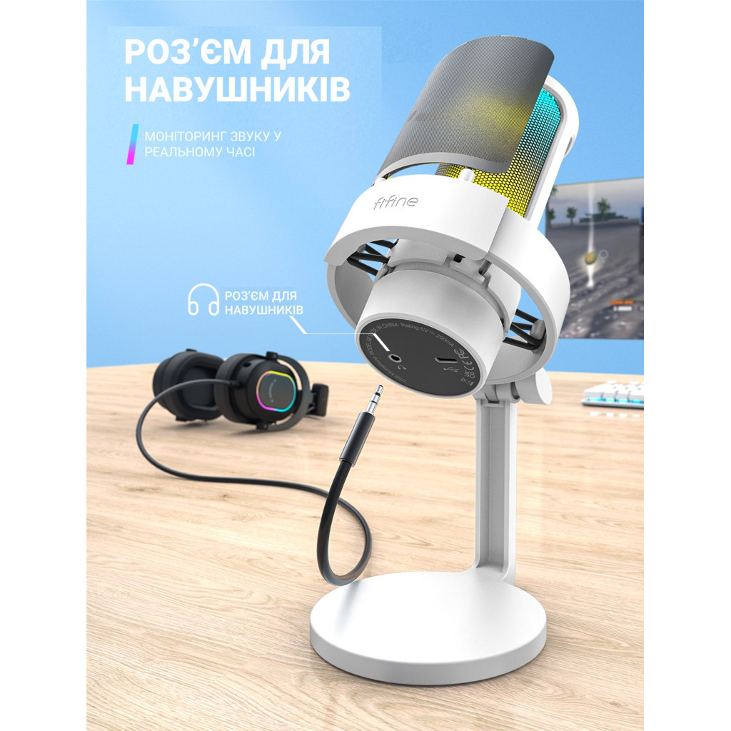 Мікрофон Fifine A8W - зображення 4