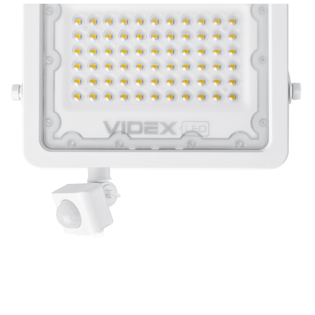 Прожектор Videx LED 50W 5000K з датчиком руху (VL-F2e505W-S) - зображення 3