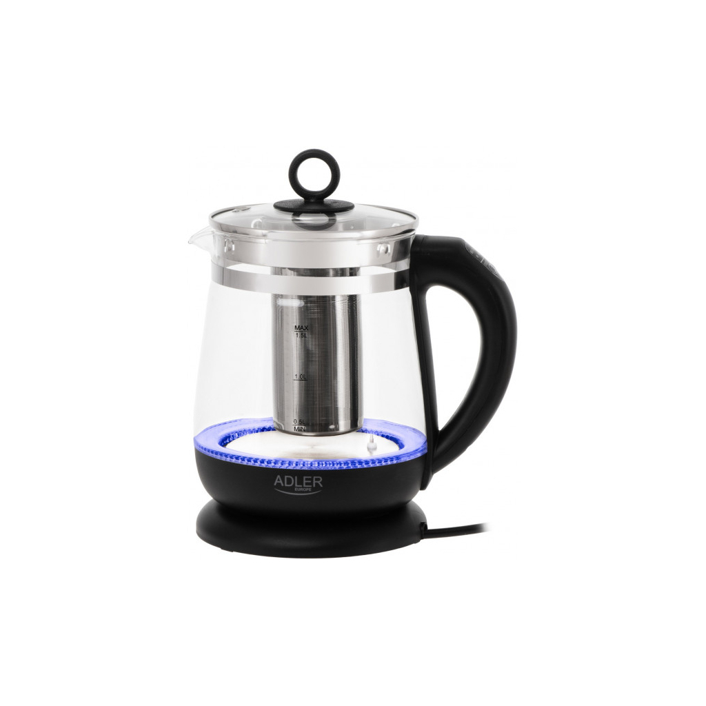 Електрочайник Adler AD 1299 black (AD1299b) - зображення 1
