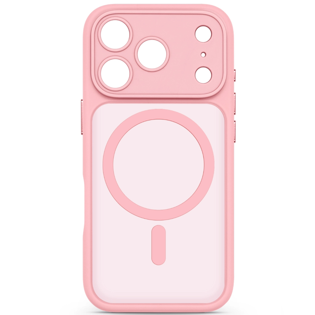 Чохол до мобільного телефона Armorstandart Lush MagCase Apple iPhone 17 Pro Pale Pink (ARM87493) - зображення 1