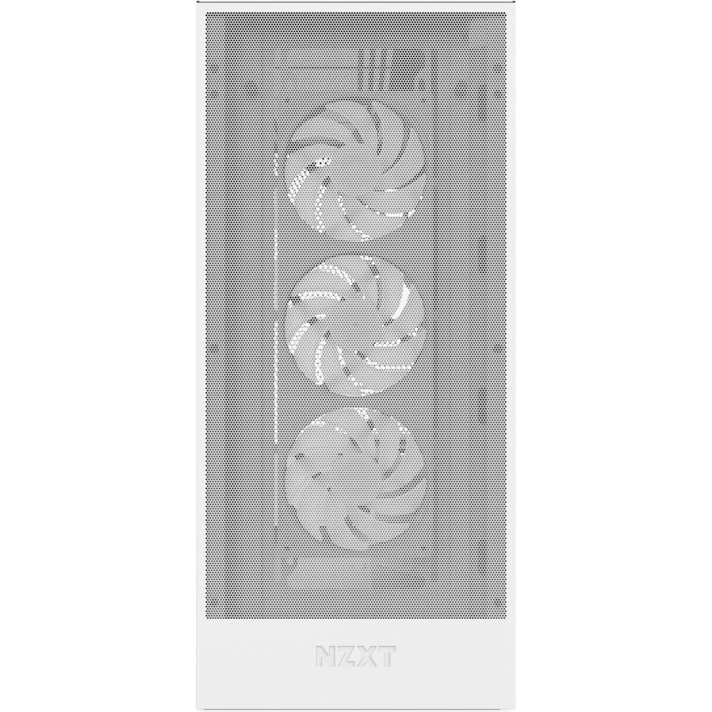 Корпус NZXT H7 Flow RGB All White (CM-H72FW-R1) - зображення 3