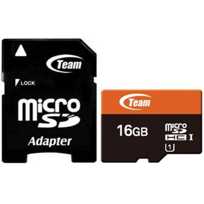 Карта пам'яті Team 16Gb microSDHC UHS-I (TUSDH16GUHS03) - зображення 1
