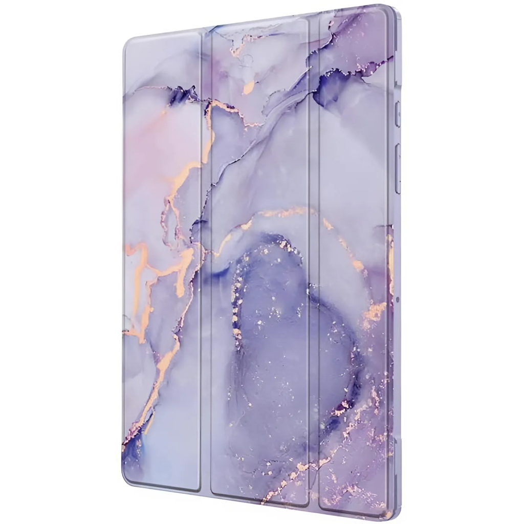 Чохол до планшета BeCover Soft Edge TPU Xiaomi Redmi Pad SE 8.7" Purple Marble (712577) - зображення 3