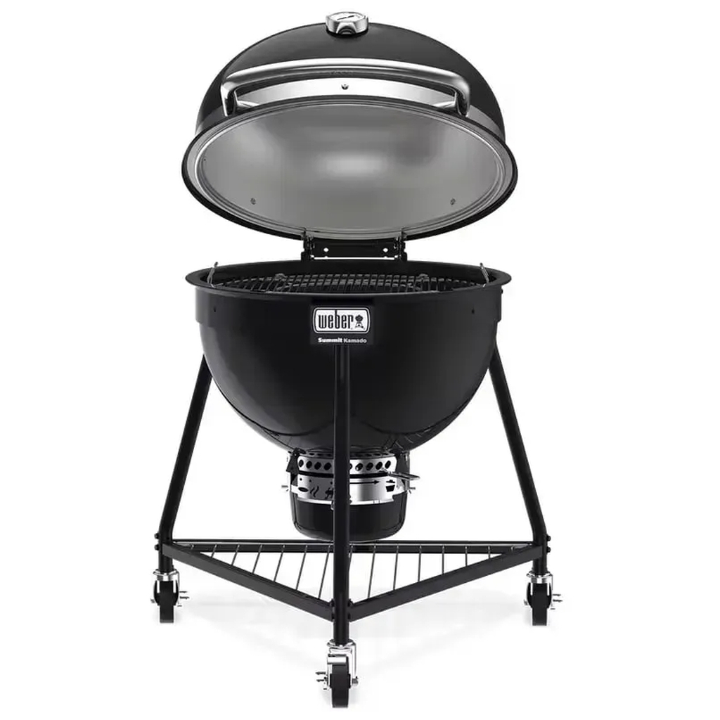 Гриль-барбекю Weber Summit Kamado E6 61 cm Black (18201004) - зображення 4