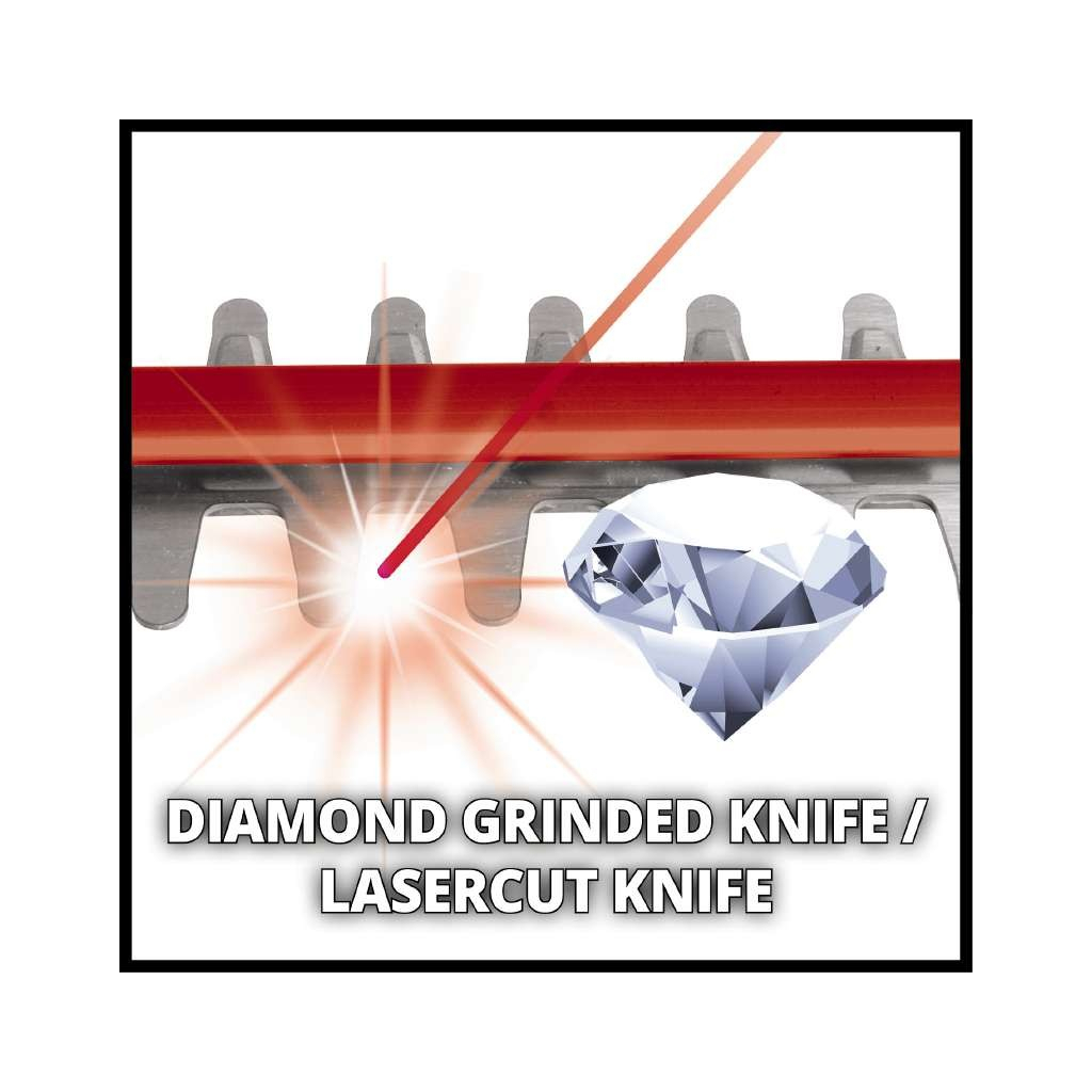 Кущоріз Einhell GE-CH 18/40 Li - Solo, 18В, PXC, 400 мм, 2 кг (без АКБ та ЗП) (3410940) - зображення 8