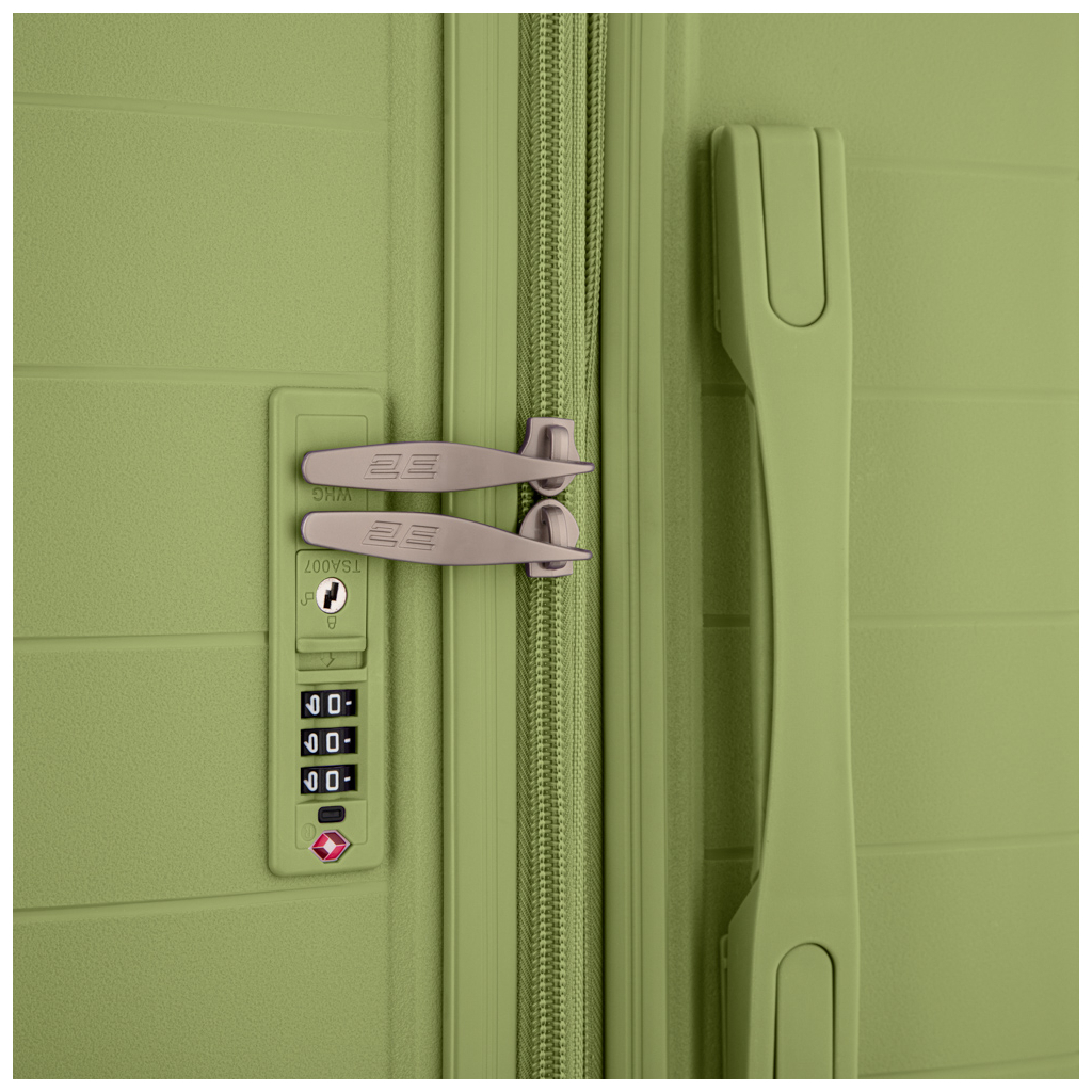 Валіза 2E Aero 63/78 л оливково-зелена (2E-SPP-AERO-M-MG) - зображення 11