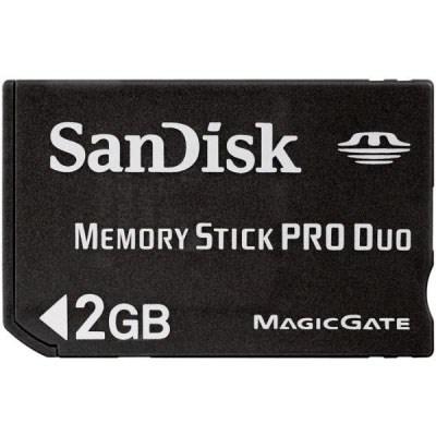 Карта пам'яті 2Gb MS Pro Duo SanDisk (SDMSPD-002G-B35) - зображення 1