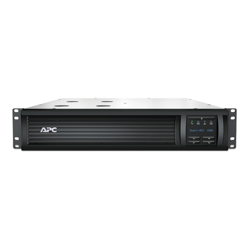 Пристрій безперебійного живлення APC Smart-UPS RM 1500VA 2U LCD SmartConnect (SMT1500RMI2UC) - зображення 2