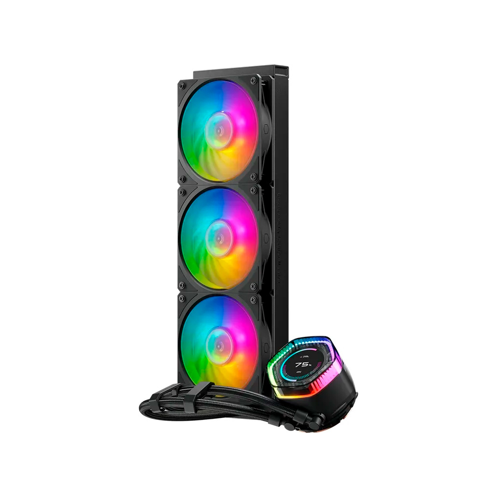 Система рідинного охолодження CoolerMaster MasterLiquid 360 ION Black (MLY-D36M-A24PZ-R1) - зображення 2