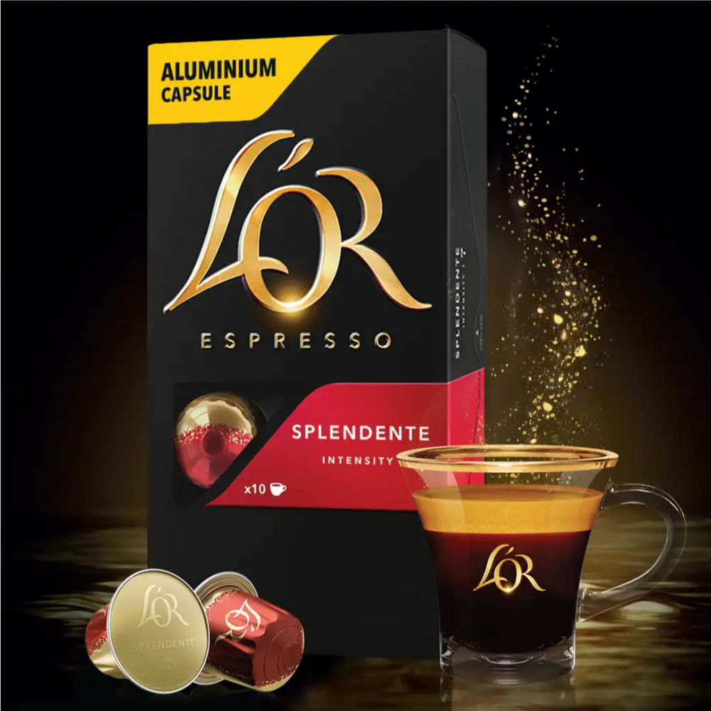 Кава L'OR Espresso Splendente 100% Арабіка в капсулах 10 шт (8711000357910) - зображення 4